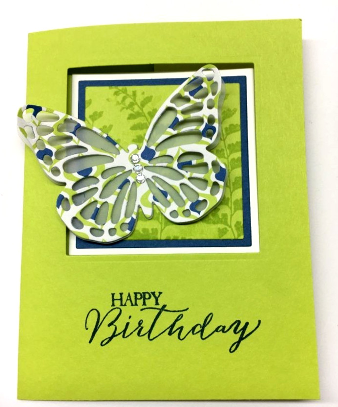 Stampin' Up BUTTERFLIES THINLITS DIES 3pc Set #137360 ALL OCCASION BUTTERFLY