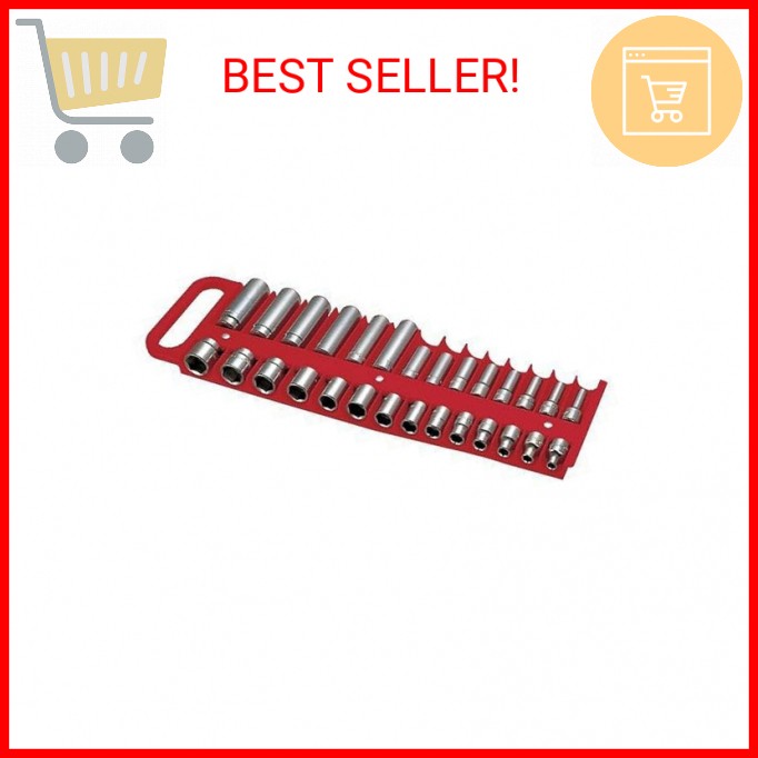 Lisle 40200 Red 3/8" Magnetic Socket Holder