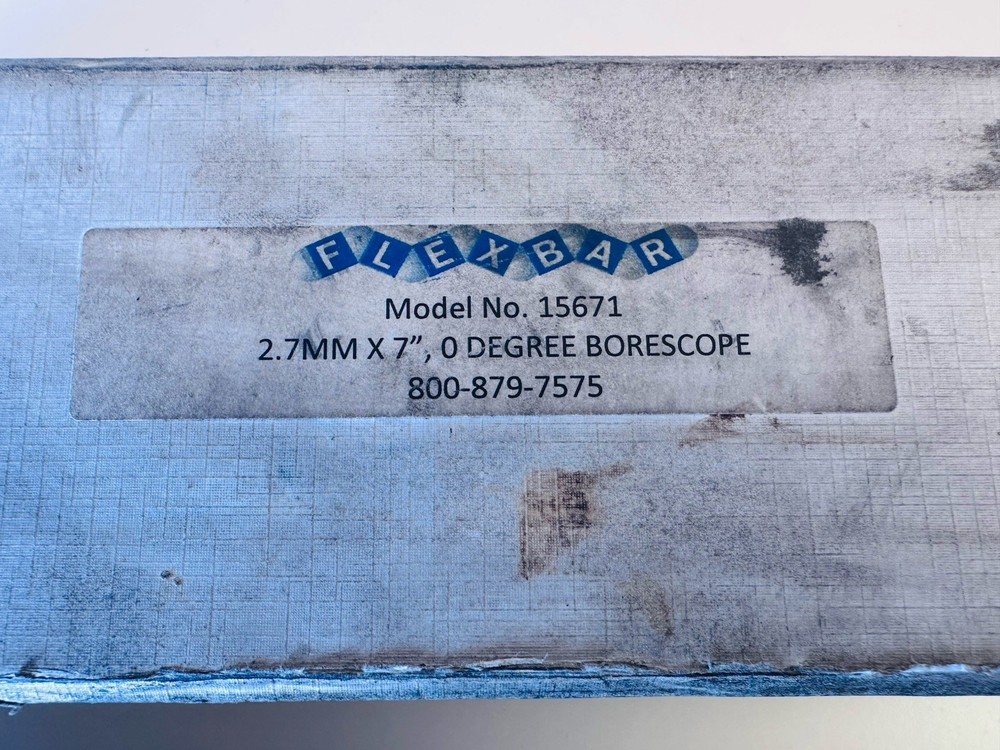 Flexbar 15671 Sharp-View Rigid Borescope | 2.7mm x 7" | 0° Direct View