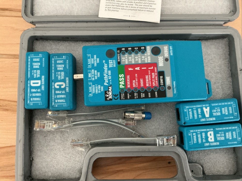 Ideal Industries Pathfinder Wiring Tester-Powers On