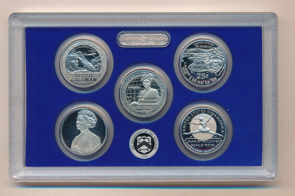 2023 U S MINT 5 QUARTER PROOF SET