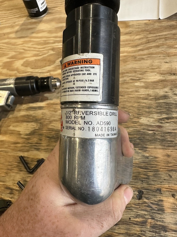 Mac tools air drill 1/2