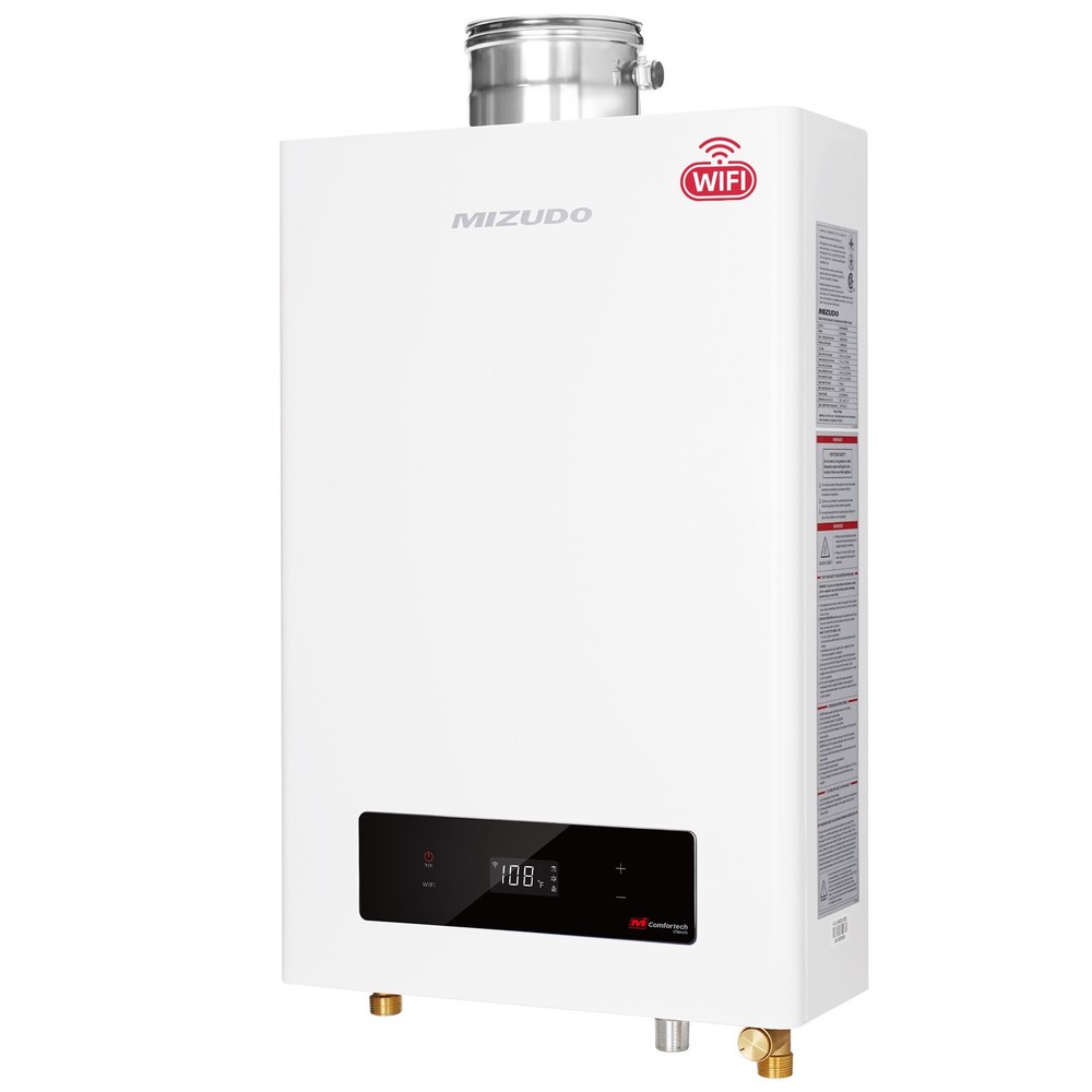 Propane 7.9 GPM 180K BTU Tankless Water Heater, Indoor Dual-Wall Direct Vent