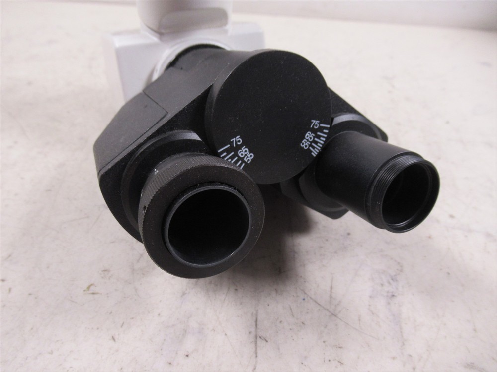 Jenco Inverted Compound Microscope Trinocular Head with No Eyepieces