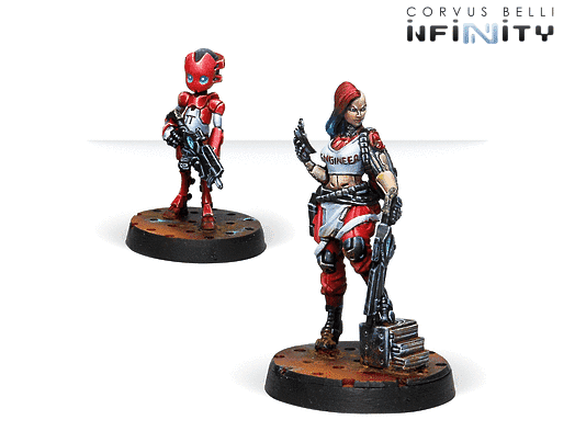 Zoe & Pi-Well, Special Clockmakers Team (Engineer & Remote) Nomads Infinity