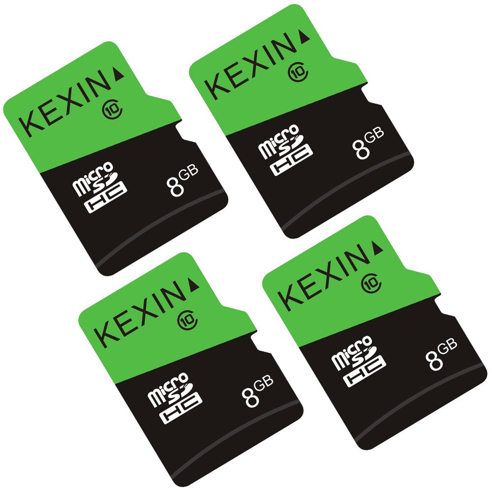 5/10Pack 8GB Micro SD TF Card SDHC Class 10 Flash Memory Card For Phone Camera