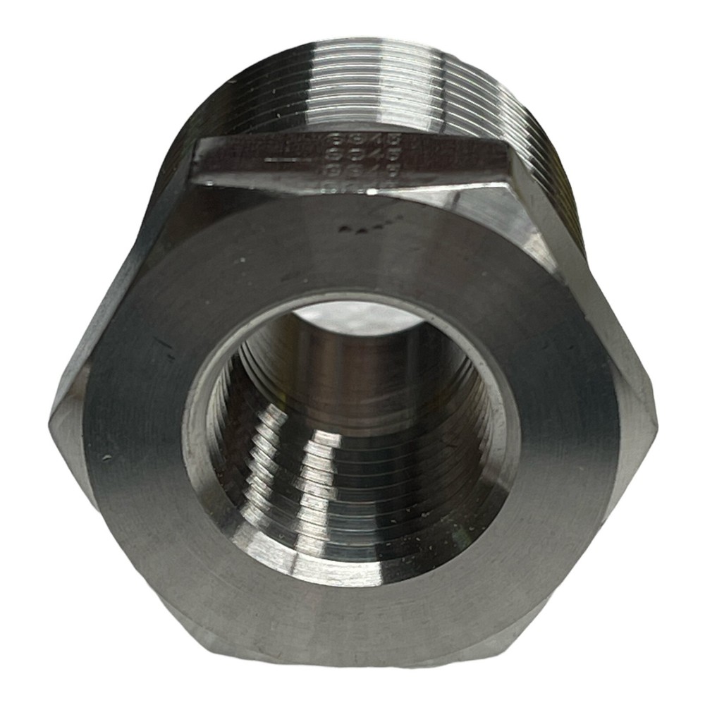 PARKER 1X1/2 PTR-SS PIPE THREAD REDUCER (ADAPTER) NEW/UNUSED SURPLUS