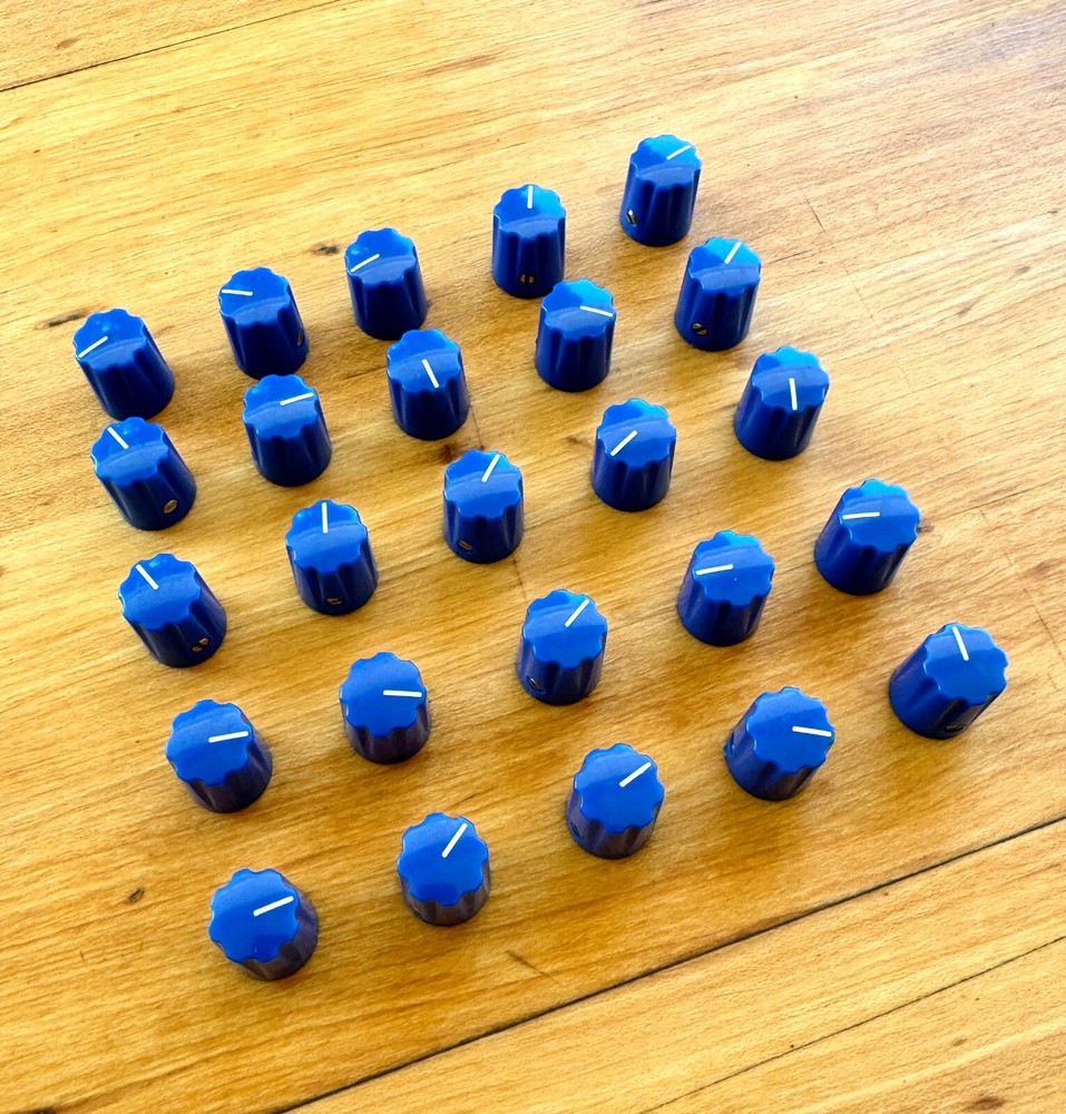 Davies 1900h Clone Knobs - Chia Shin - 25pcs - (Eurorack Modular Synth)