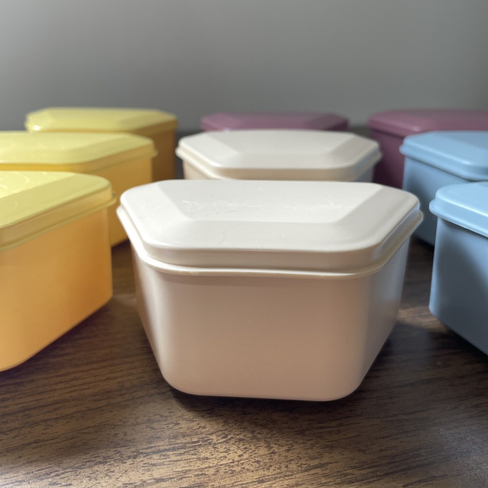 Denture Storage Box - Assorted Colors - Plastic - By Keystone