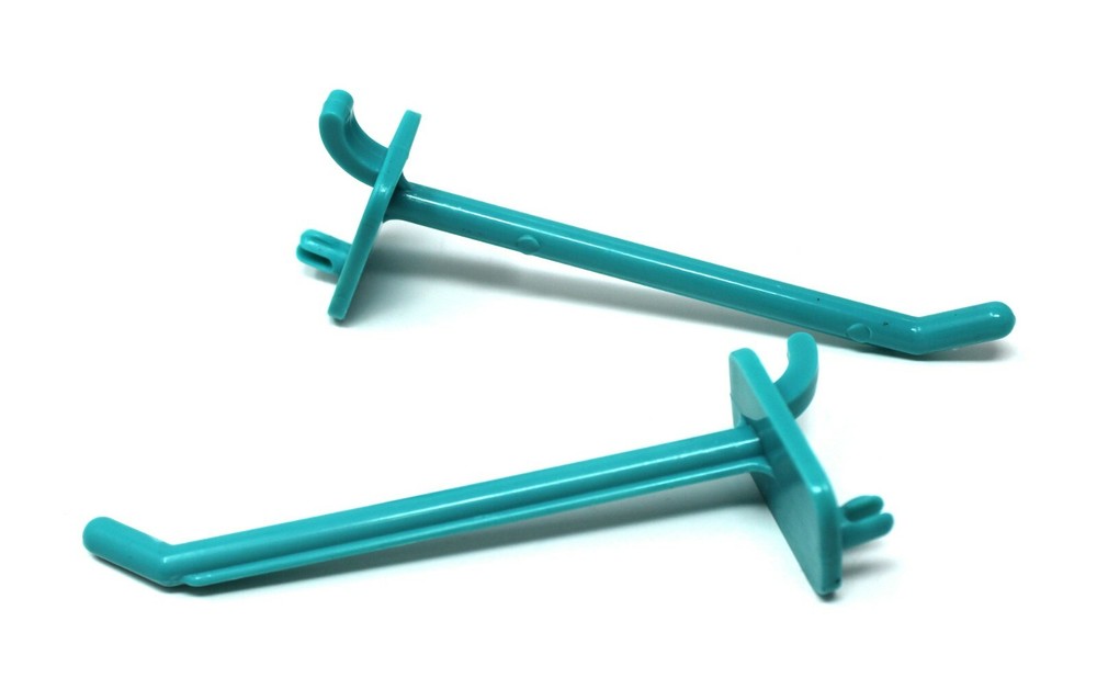 2", 4", 6" Plastic Pegboard Hooks Garage/Tools/Storage/Crafts/Multi-Colors/packs