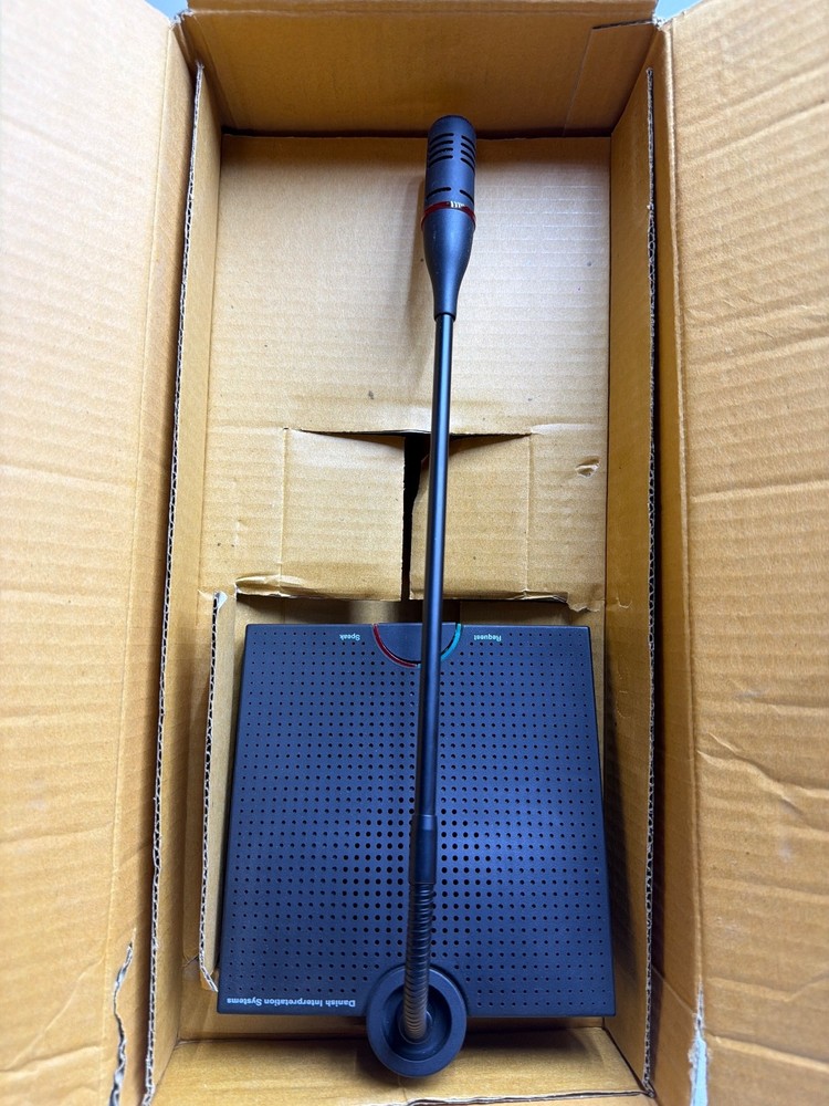 DIS Dinish Interpretation Systems DM 6010P Delegate Microphone