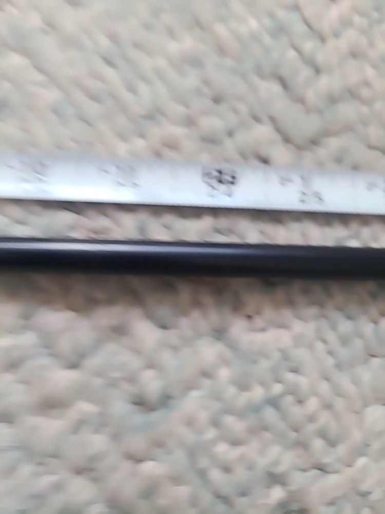 AUSTIN AND HALLECK BLACK POWDER MUZZLELOADER LOADING ROD, GOOD USED CONDITION.