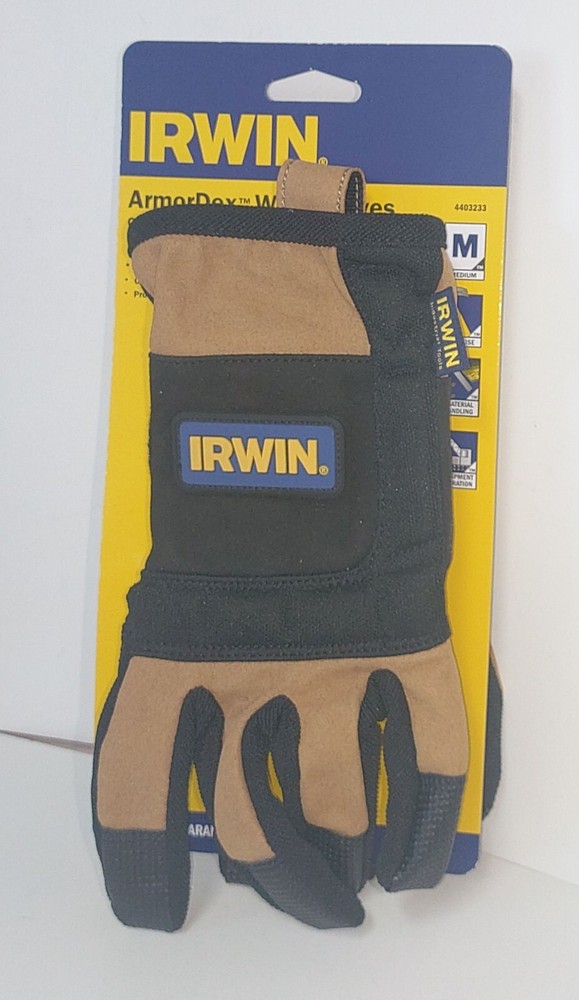 Irwin ArmorDex Work Gloves Size Medium 4403233