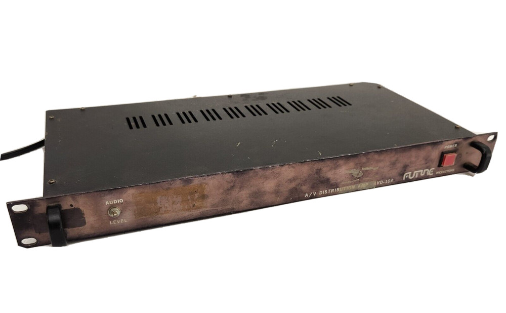 Future Engineering AVD-10A Audio Video Distribution Amp | Powers On, Untested