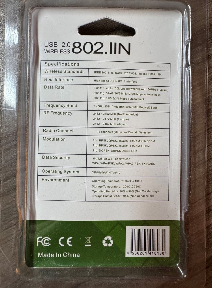 USB WIFI Adapter USB WIFI Receiver USB WIFI Stick