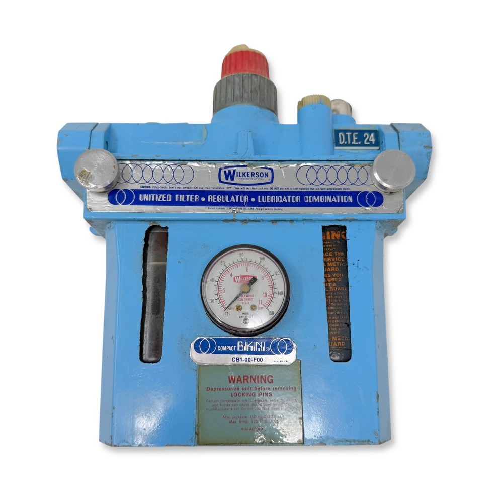 Wilkerson C01-00-F00 Unitized Filter Regulator Lubricator Combination