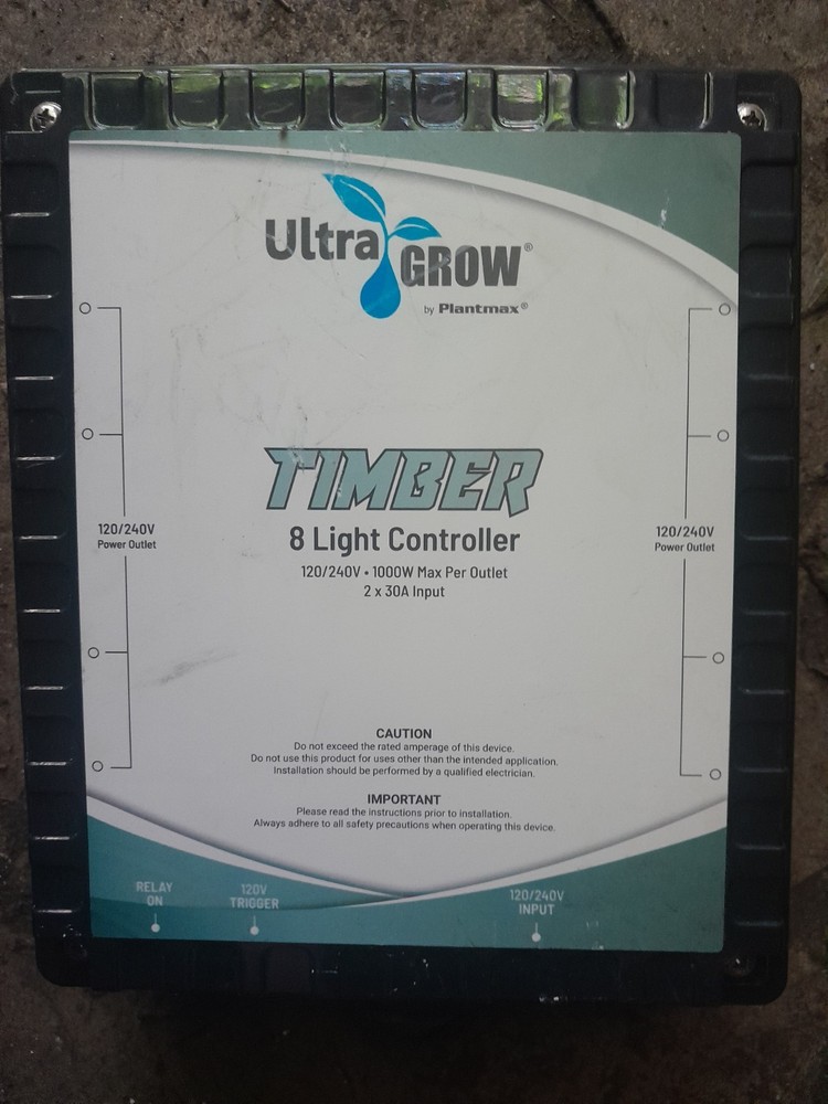 UltraGrow Timber 8 Light Controller