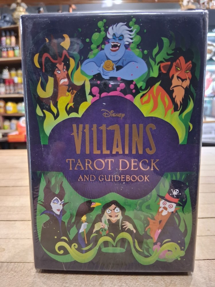 Disney Villains Tarot Deck and Guidebook Set
