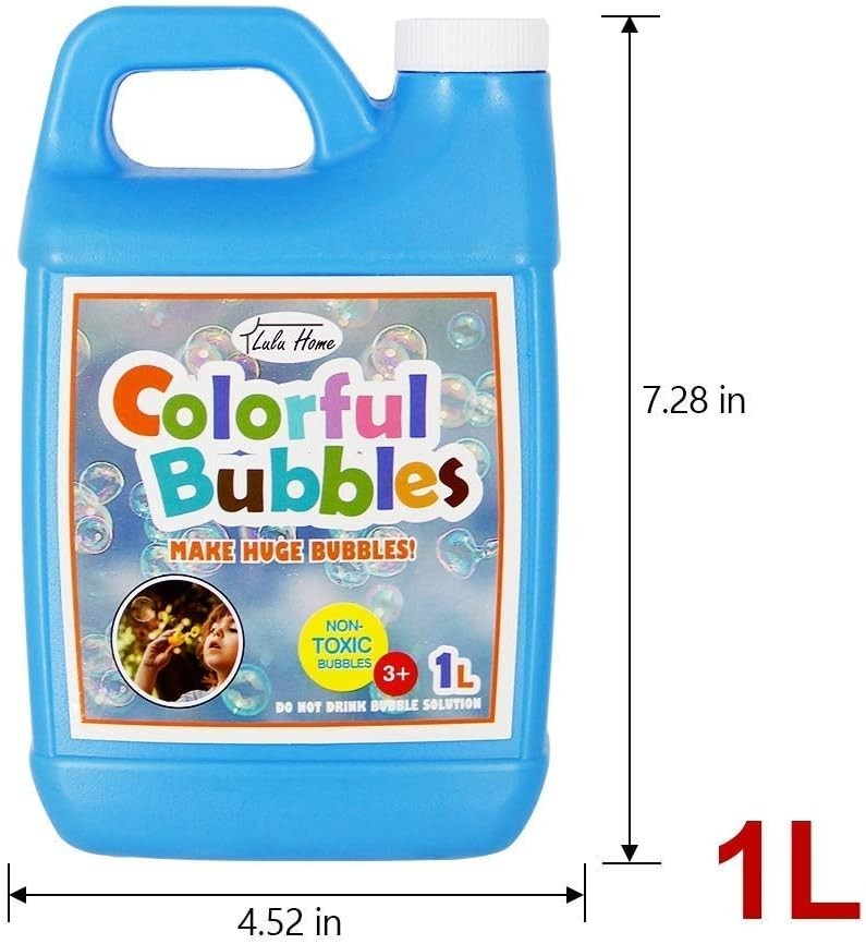 Concentrated Bubble Solution Refill for Bubble Machines and Blowers 33.8 OZ