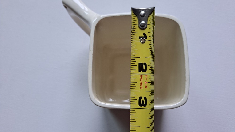 Vintage Square Advertising Hewlett Packard Computer Engineering Coffee Mug Cup