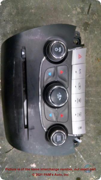 Used A/C Selector Switch fits: 2015 Dodge Journey AC front mounted in dash 4.3``