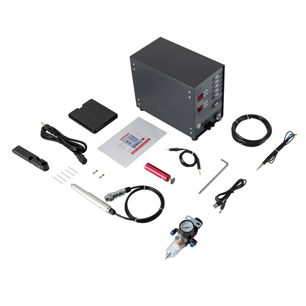 Electric Jewelry Spot Welder 300W Rectangular Pulse Argon Arc Welding Machine