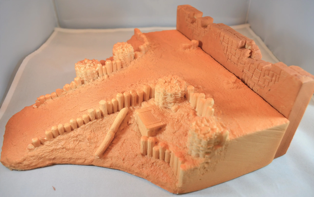 TSSD Unpainted Alamo Plain Wall Section TS125