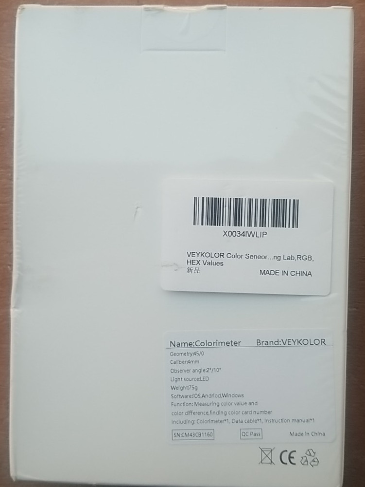 Digital Precise Colorimeter,Protable Color Difference Measuring Tool, Color S...