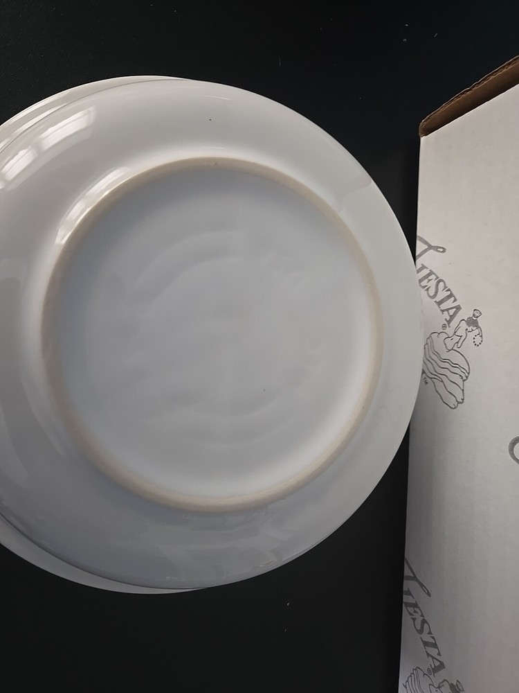 Fiesta White 4 pc. place setting dinnerware new 831 100