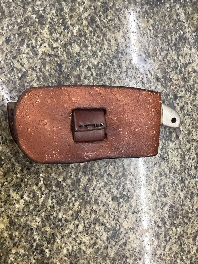 Leather Folding Knife Case Sheath Folding Hunter 5 1/4" Size (Sheath Only)