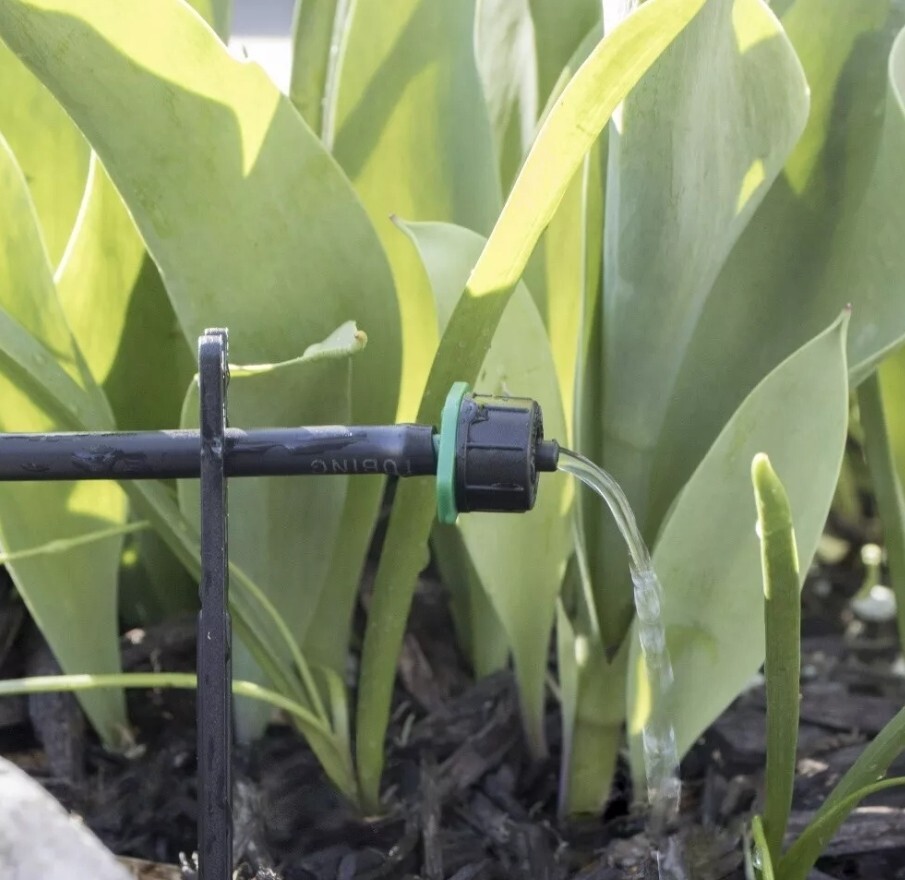 10-Pack ORBIT 67226 Drip Irrigation Plastic Pressure-Compensating Dripper 2 GPH