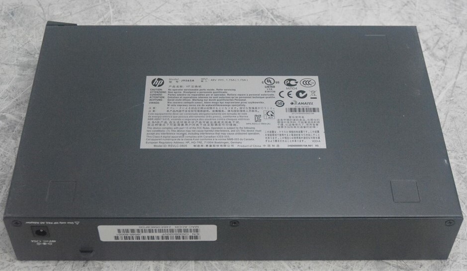 HP J9565A 2615-8 PoE Switch SEE NOTES