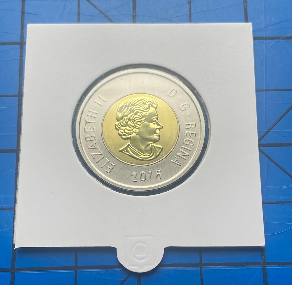 ***$2 CANADA TOONIE 2016 *** SPECIMEN ***
