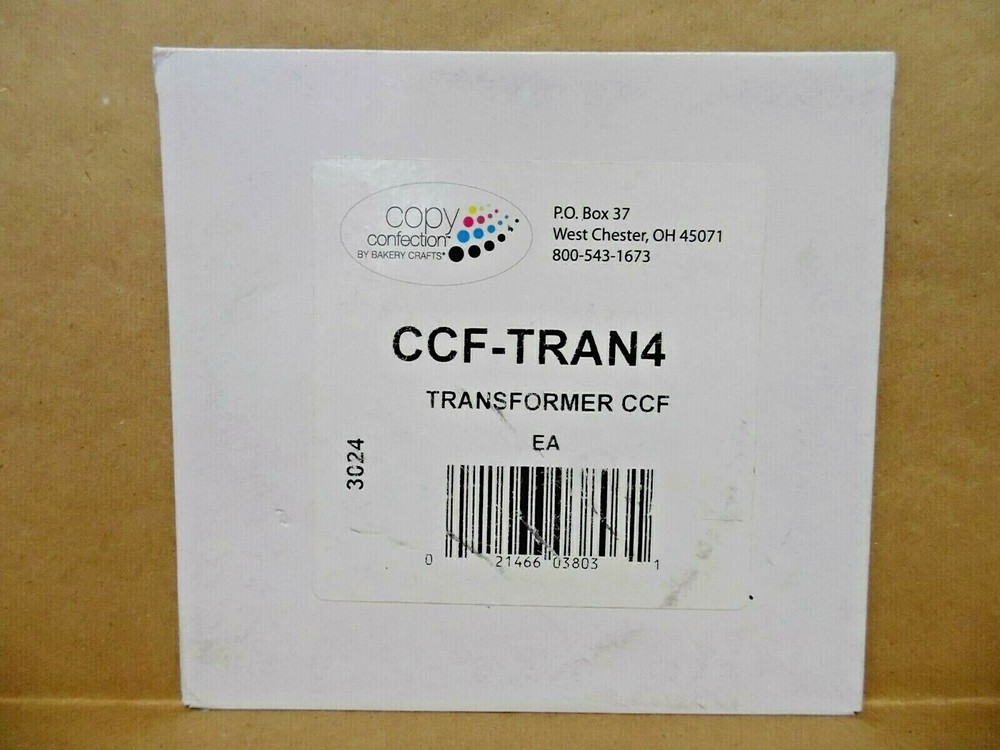 Copy Confection Cake Image Bakery Software TRANSFORMERS CCF-TRAN4 3024