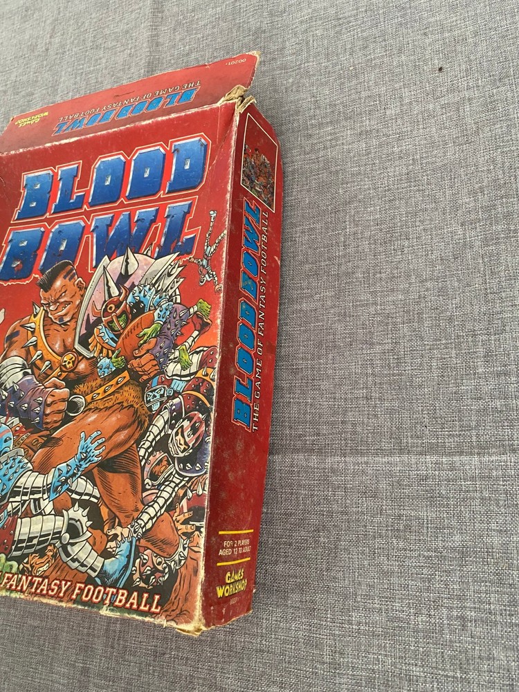 GW Blood Bowl ( Red Box) Box VG/EX