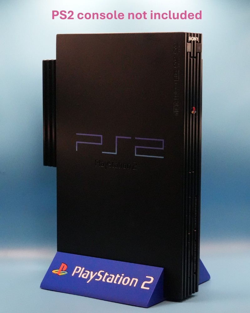 PlayStation 2 Fat vertical stand 3D Printed