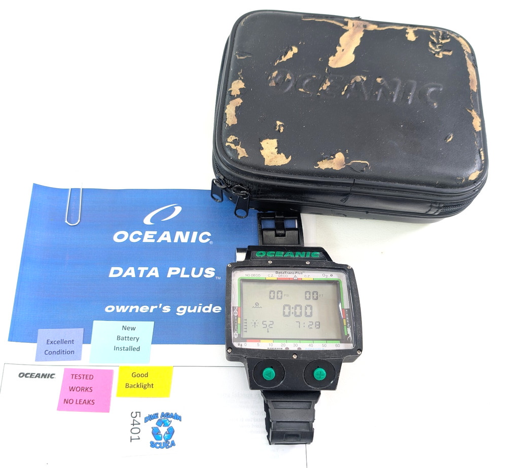 Oceanic DataTrans Plus Nitrox Wireless Wrist Scuba Dive Computer Data Trans