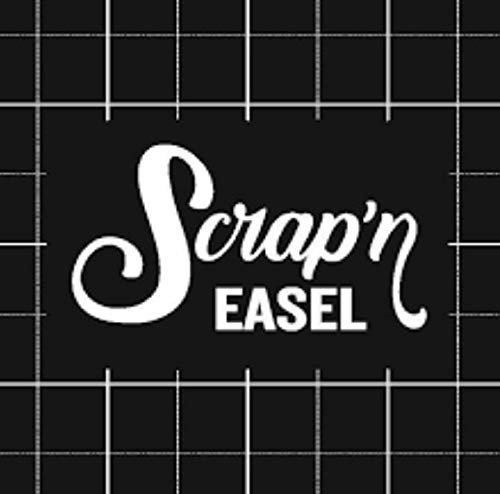 Scrap 'n Easel Magnetic Portable Double Grid Layout Scrapbook Style Ergonomic...