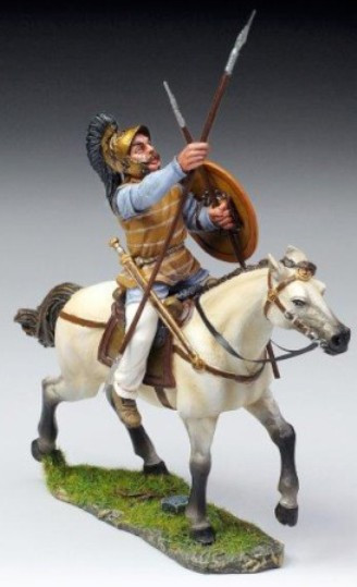 THOMAS GUNN ANCIENT BRITONS & CELTS ABC002 MOUNTED CELT SHOUTING BATTLE CRY MIB