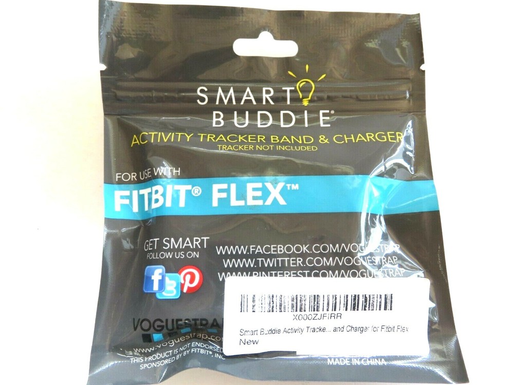NEW Smart Buddie Activity Tracker Band & Charger for Fitbit Flex (Small-Pink)