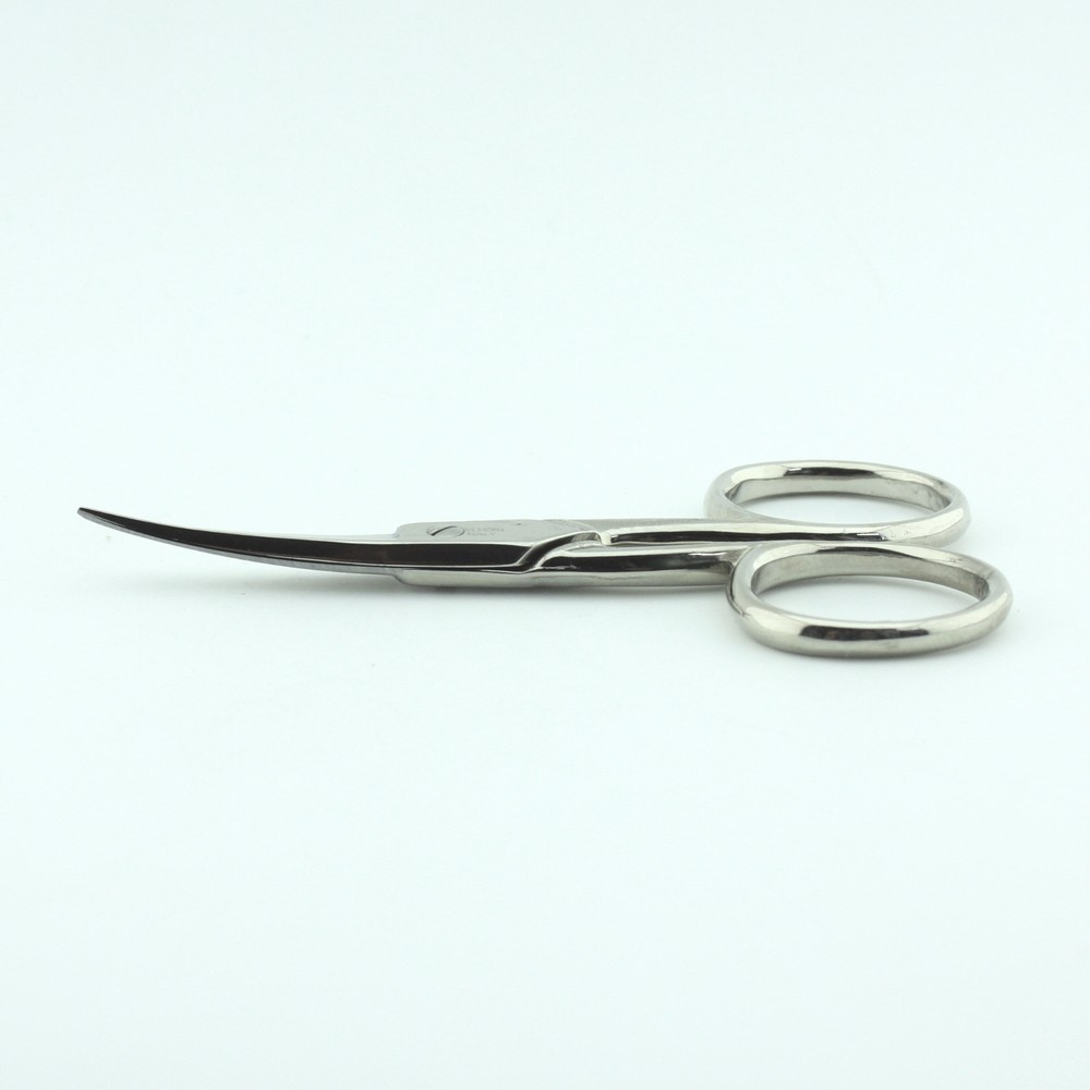 4" Large Ring Curved Blade Applique Scissors / Embroidery Scissors
