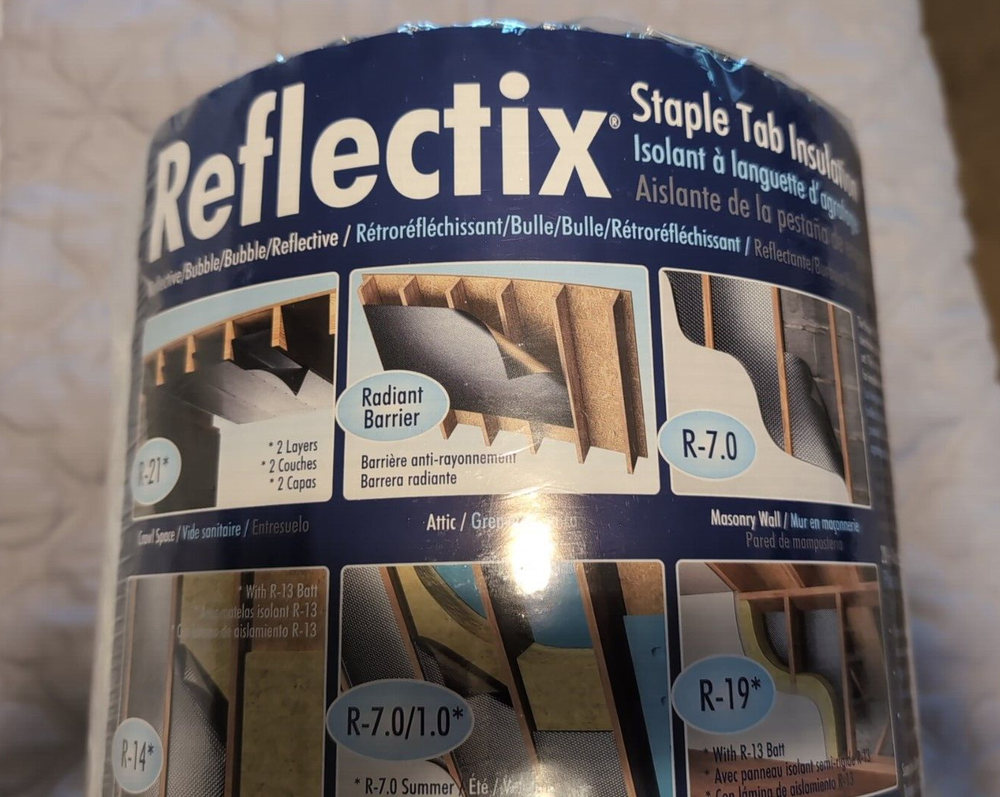 Reflectix 16"X25' Rflc Insulation Staple Tab