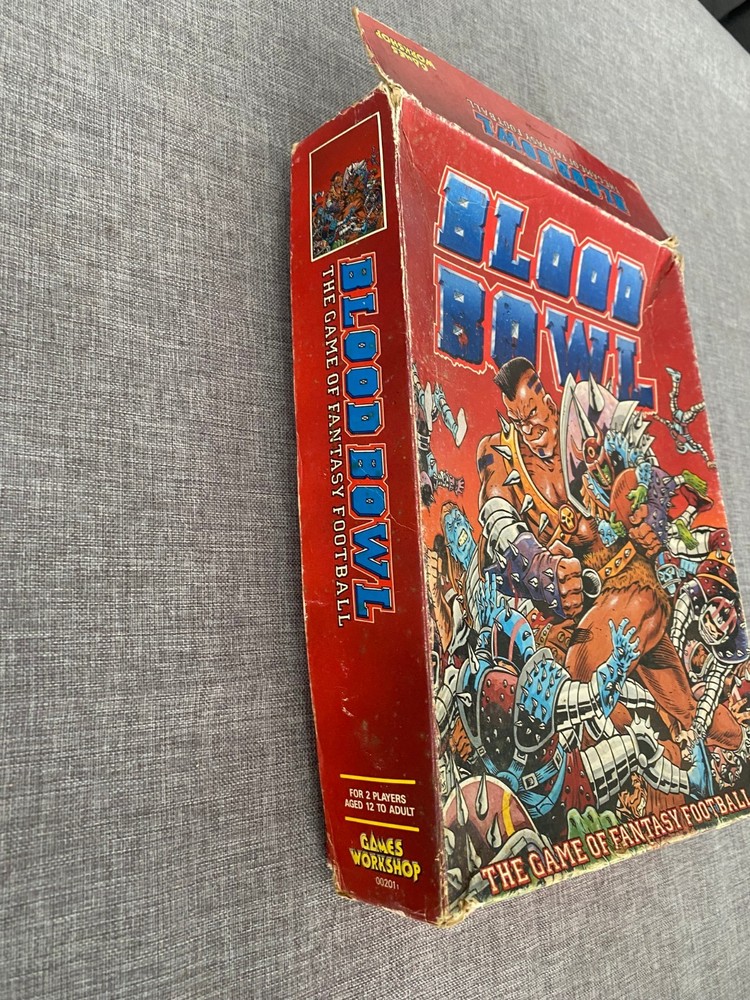 GW Blood Bowl ( Red Box) Box VG/EX