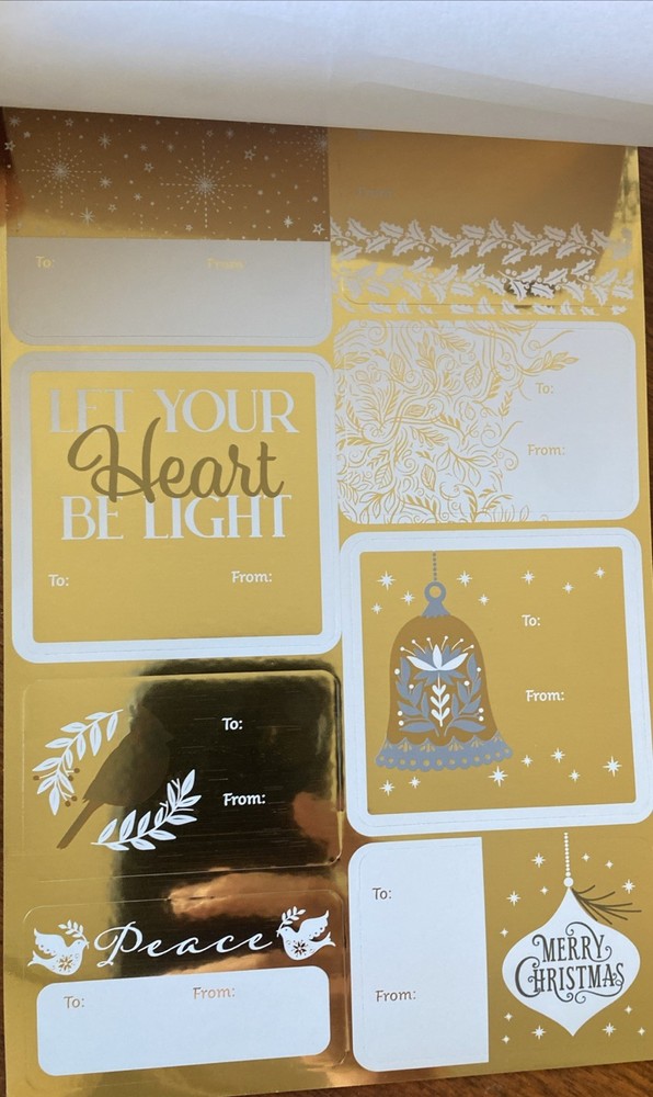 Christmas Card Tags