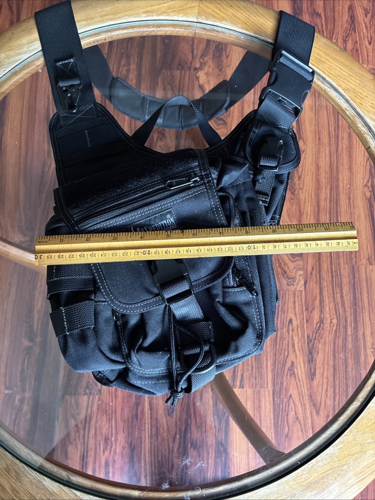 Maxpedition Gear Black Tactical Sling Shoulder Bag