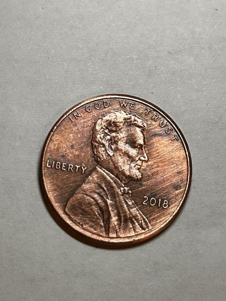 2018 No Mint Mark Lincoln Shield Penny