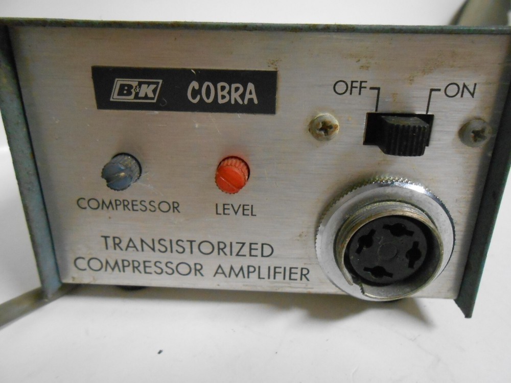 B&K Cobra Transistorized Compressor Amplifier CA-300