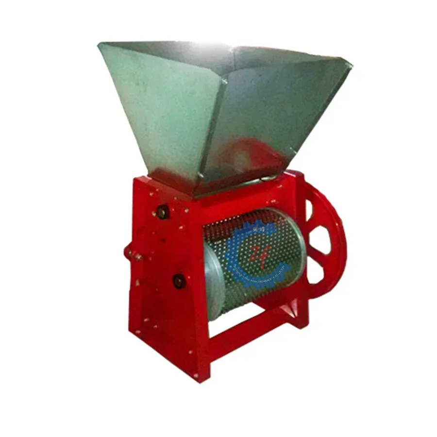Manual Coffee Bean Peeler Stripper Hand Crank Small Peeling Machine Tool