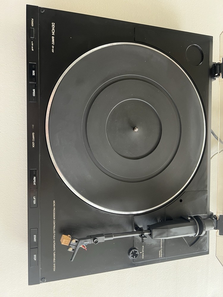 Denon Turntable Quartz DP-23F Micro Processor Fully Automatic Turntable System