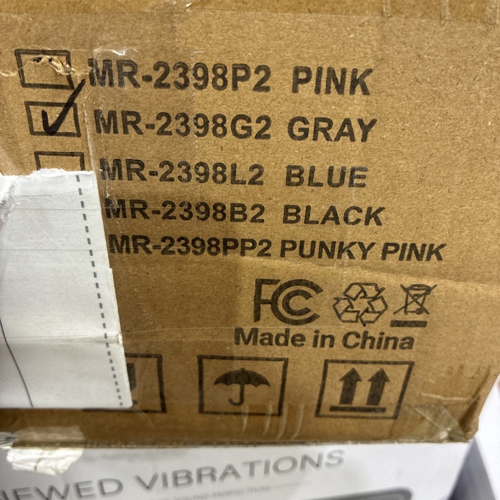 MERACH Vibration Plate Exercise Machine Gray - Open Box